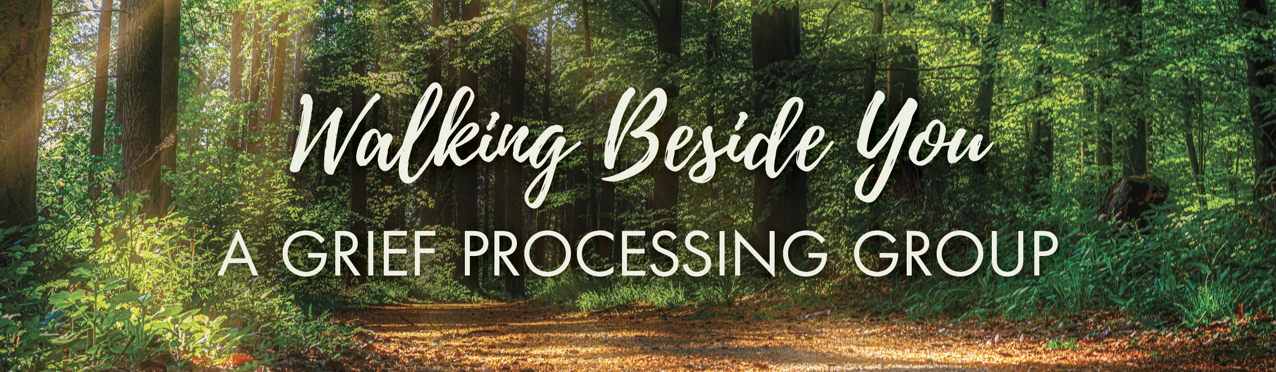 Walking Beside You: A Grief Processing Group