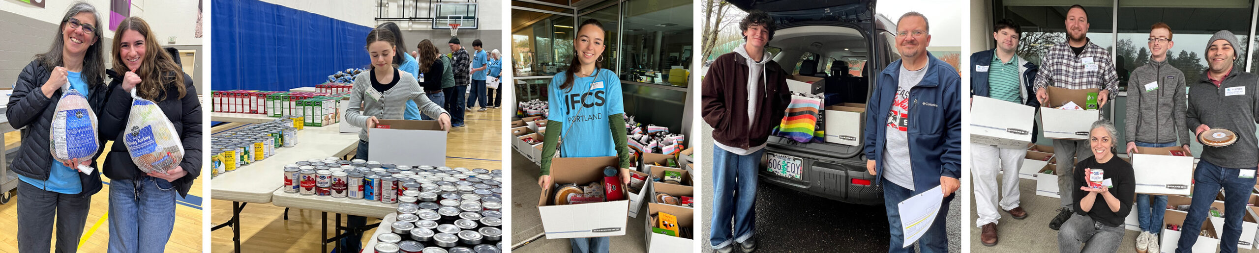 Thanksgiving food boxing